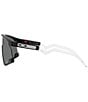 Oakley Men's BXTR Prizm 55mm Rectangular Shield Sunglasses, Color:Matte Black - Image 3