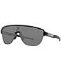 Oakley Men's Corridor Prizm 51mm Rectangle Sunglasses, Color:Matte Black - Image 1