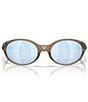 Oakley Men's Eyejacket Redux OO9438 58mm Polarized Rectangle Sunglasses - Image 2