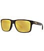 Color:Black - Image 1 - Men's Holbrook Polarized 59mm Square Sunglasses