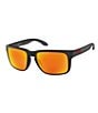 Color:Black - Image 1 - Orange Holbrook XL Square Sunglasses