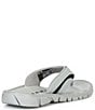 Color:Stone Gray - Image 2 - Men's O Coil Flip-Flop Sandals