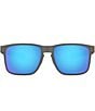 Color:Grey/Blue - Image 2 - Men's OO4123 Holbrook 55mm Polarized Square Sunglasses