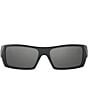 Color:Matte Black - Image 2 - Men's OO9014 Gascan 60mm Polarized Rectangle Sunglasses