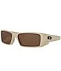Color:Desert Tan - Image 1 - Men's OO9014 Gascan 60mm Rectangle Sunglasses