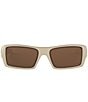 Color:Desert Tan - Image 2 - Men's OO9014 Gascan 60mm Propionate Rectangle Sunglasses