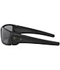Color:Matte Black/Grey - Image 3 - Men's OO9096 Fuel Cell 60mm Rectangle Sunglasses