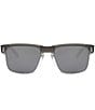 Oakley Men's OO9102 Holbrook 57mm Polarized Square Sunglasses, Color:Dark Ink Fade/Prizm Black - Image 2
