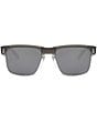 Color:Dark Ink Fade/Prizm Black - Image 2 - Men's OO9102 Holbrook 57mm Polarized Square Sunglasses