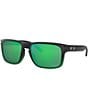 Color:Jade Fade/Prizm Jade - Image 1 - Men's OO9102 Holbrook 57mm Square Sunglasses