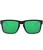 Color:Jade Fade/Prizm Jade - Image 2 - Men's OO9102 Holbrook 57mm Square Sunglasses