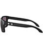 Color:Matte Black/Prizm Grey - Image 3 - Men's OO9102 Holbrook 57mm Square Sunglasses