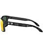 Oakley Men's OO9102 Holbrook 57mm Square Sunglasses, Color:Matte Black Camoflauge/Prizm Ruby - Image 3