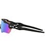 Color:Matte Black Camoflage/Prizm Deep Water - Image 3 - Men's OO9208 Radar Ev Path 38mm Polarized Rectangle Sunglasses