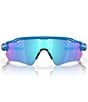 Color:Sapphire - Image 2 - Men's OO9208 Radar Ev Path 38mm Polarized Shield Sunglasses