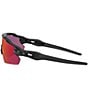 Color:Polished Black/Prizm Field - Image 3 - Men's OO9211 Radar Ev Pitch 38mm Rectangle Sunglasses