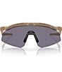 Color:Sepia/Prizm Grey - Image 2 - Men's OO9229 Hydra 37mm Irregular Shield Sunglasses