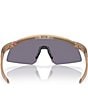 Color:Sepia/Prizm Grey - Image 4 - Men's OO9229 Hydra 37mm Irregular Shield Sunglasses