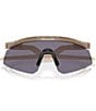 Color:Sepia/Prizm Grey - Image 5 - Men's OO9229 Hydra 37mm Irregular Shield Sunglasses