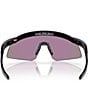 Color:Shiny Black - Image 3 - Men's OO92290 Hydra 37mm Shield Sunglasses