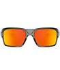 Color:Grey Ink/Prizm Ruby - Image 2 - Men's OO9263 Turbine 65mm Polarized Rectangle Sunglasses