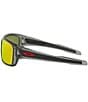 Color:Grey Ink/Prizm Ruby - Image 3 - Men's OO9263 Turbine 65mm Polarized Rectangle Sunglasses