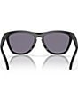Color:Matte Black/Prizm Grey - Image 4 - Men's OO9284 Frogskins Range 55mm Round Sunglasses