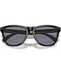 Color:Matte Black/Prizm Grey - Image 5 - Men's OO9284 Frogskins Range 55mm Round Sunglasses