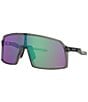 Color:Grey Ink/Prizm Road Jade - Image 1 - Mens OO9406 Sutro 37mm Rectangle Sunglasses