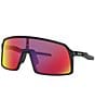 Color:Matte Black/Prizm Road - Image 1 - Mens OO9406 Sutro 37mm Rectangle Sunglasses