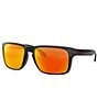 Color:Black Ink/Prizm Ruby - Image 1 - Men's OO9417 Holbrook XL 59mm Polarized Square Sunglasses