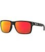 Color:Matte Black Camouflage/Prizm Ruby - Image 1 - Men's OO9417 Holbrook XL 59mm Polarized Square Sunglasses