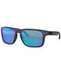 Color:Grey Smoke/Prizm Sapphire Iridium - Image 1 - Men's OO9417 Holbrook XL 59mm Polarized Square Sunglasses