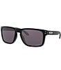 Color:Matte Black/Prizm Grey - Image 1 - Men's OO9417 Holbrook XL 59mm Square Sunglasses