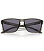 Color:Grey Smoke - Image 5 - Men's OO9448 57mm Rectangle Sunglasses