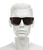 Color:Grey Smoke - Image 5 - Men's OO9448 Jack 60mm Polarized Rectangle Sunglasses