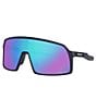 Oakley Men's OO9462 Sutro S 28mm Rectangle Sunglasses, Color:Matte Navy/Prizm Sapphire - Image 1
