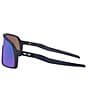 Color:Matte Navy/Prizm Sapphire - Image 3 - Men's OO9462 Sutro S 28mm Rectangle Sunglasses
