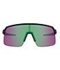 Color:Matte Black/Prizm Road Jade - Image 2 - Men's OO9463 Sutro Lite 39mm Rectangle Sunglasses