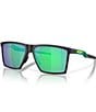 Color:Satin Black/Prizm Jade - Image 1 - Men's OO9482 Futurity Sun 57mm Square Sunglasses