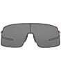 Color:Gunmetal - Image 2 - Men's Sutro 36mm Rectangle Sunglasses