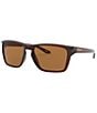 Color:Brown - Image 1 - Sylas Square Sunglasses