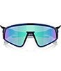 Color:Blue - Image 5 - Unisex OO9404 Latch Panel 35mm Shield Sunglasses