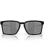 Color:Shiny Black - Image 2 - Unisex OO9483 Exchange 56mm Rectangle Sunglasses