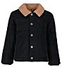 Color:Black - Image 1 - Little/Big Boys 1-8 Fall Classic Kit Corduroy Jacket