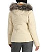 Color:Sandbar - Image 2 - Tuscany HydroBlock® Elite Faux Fur Hooded Zip Front Jacket