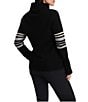 Obermeyer Apres Vous Wool Turtleneck Sweater, Color:Black - Image 2