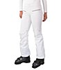 Obermeyer Bliss Mid Rise Ski Pants, Color:White - Image 3