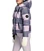 Obermeyer Calypso HydroBlock® Classic Down Plaid Puffer Ski Jacket, Color:Moonlight - Image 3