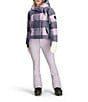Obermeyer Calypso HydroBlock® Classic Down Plaid Puffer Ski Jacket, Color:Moonlight - Image 4